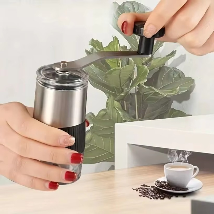 Burr Hand Grinder - Macinacaffè manuale, macinacaffè a mano, design