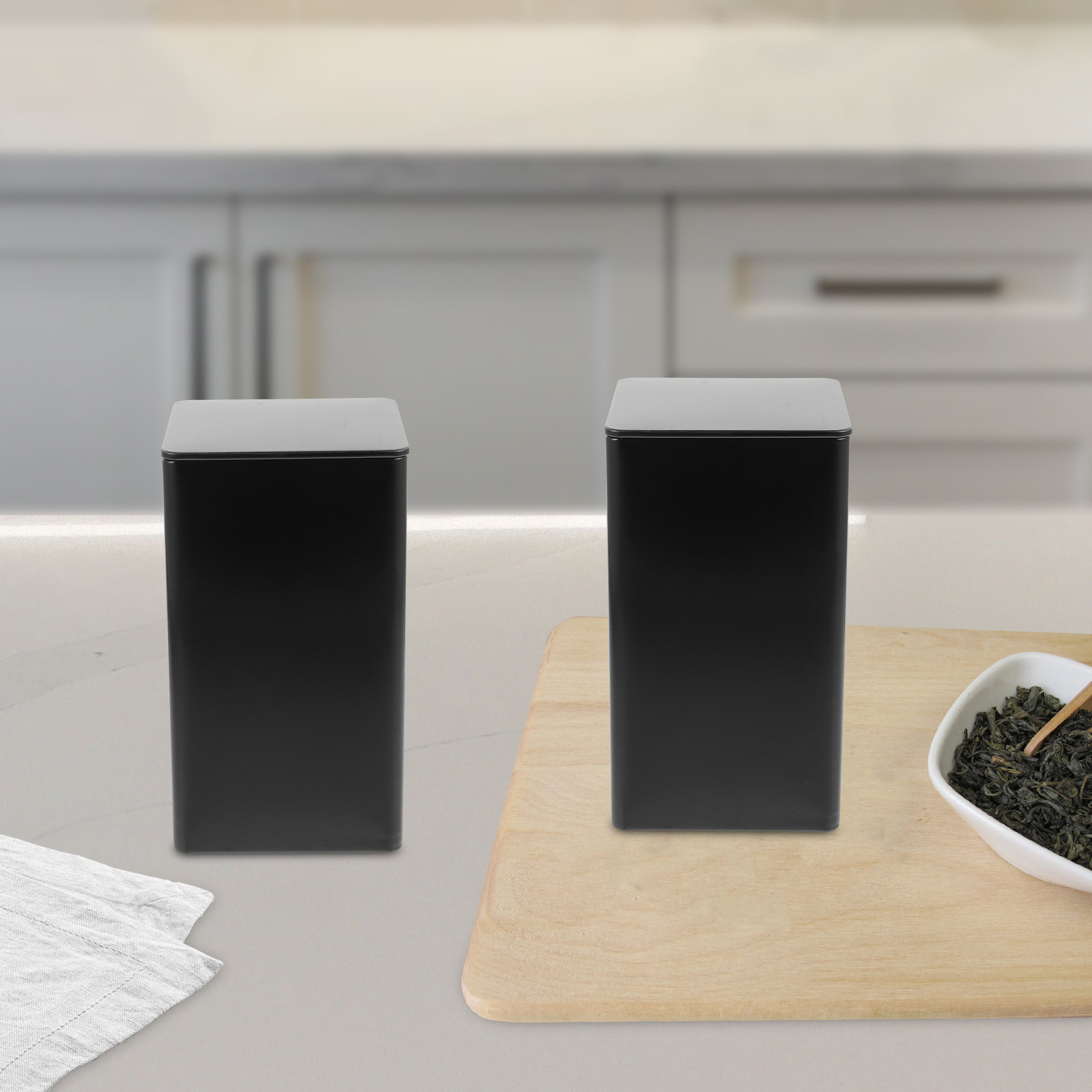 4 barattoli in latta per conse - Coffee Tea Sugar recensione e prezzo